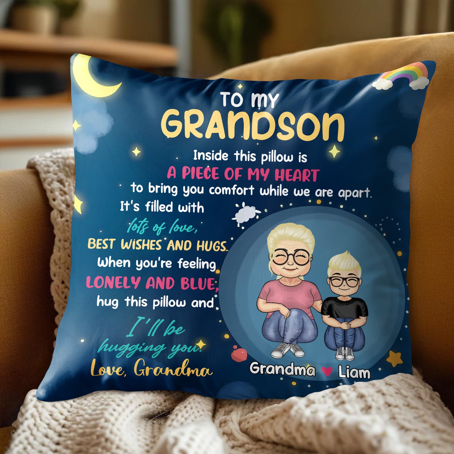 To My Grandson, A Comforting Message From Grandma