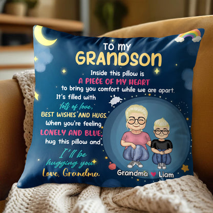 To My Grandson, A Comforting Message From Grandma