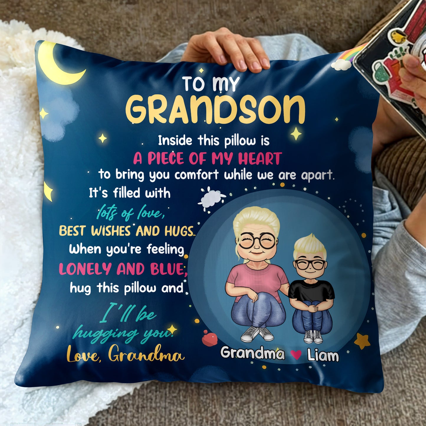 To My Grandson, A Comforting Message From Grandma