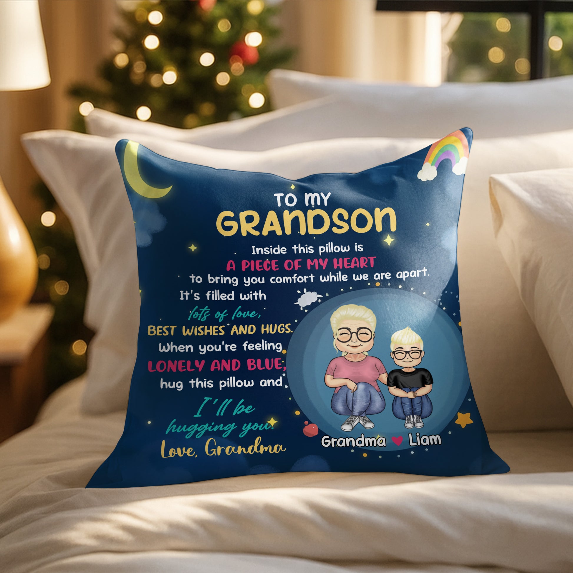 To My Grandson, A Comforting Message From Grandma
