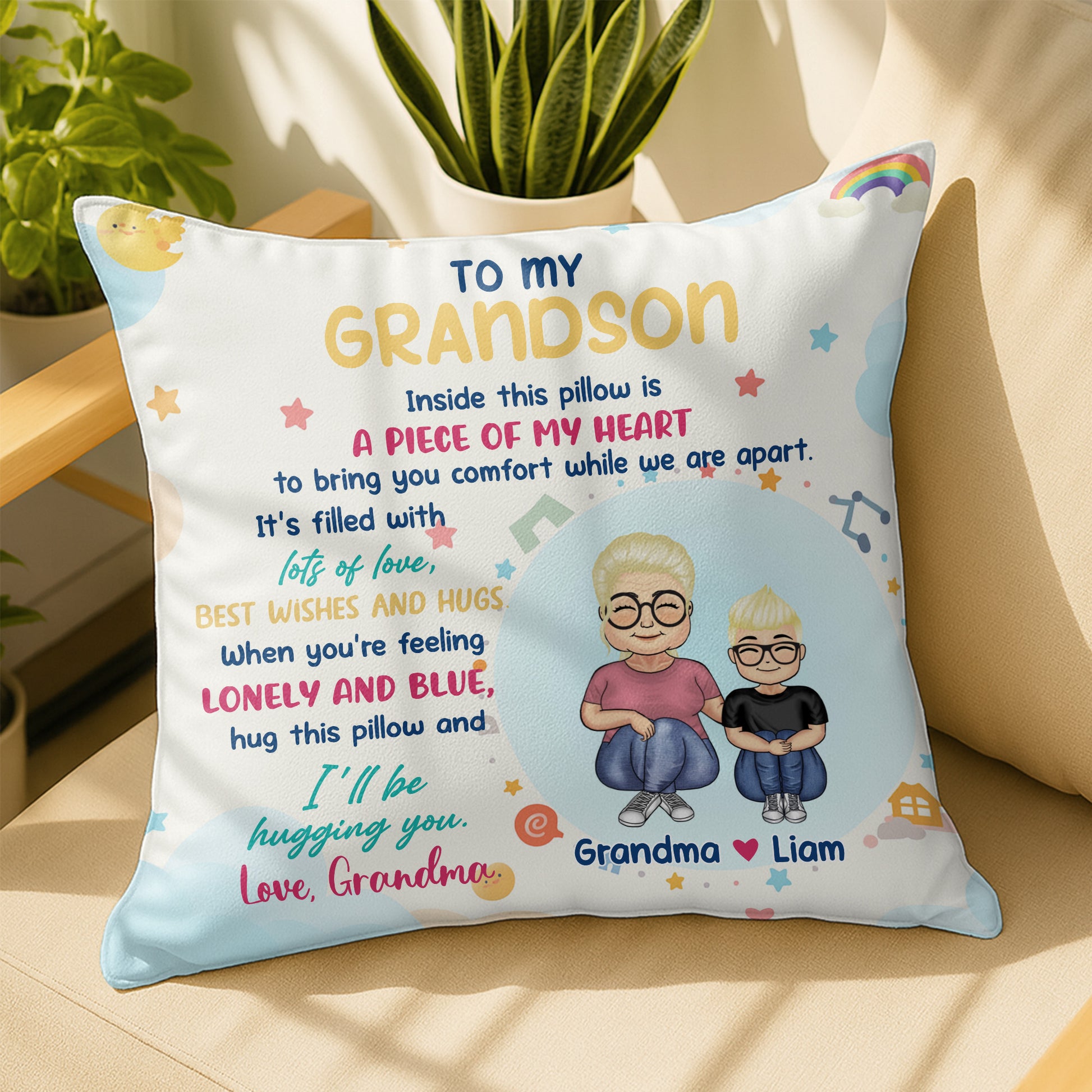 To My Grandson, A Comforting Message From Grandma