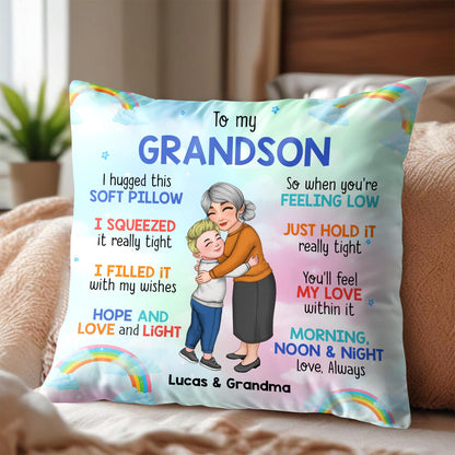 I Hugged This Soft Pillow, Love From Grandma