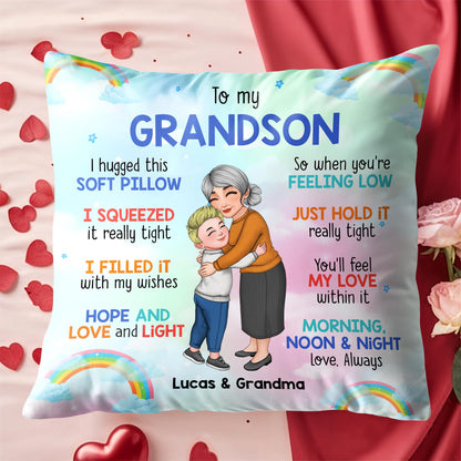 I Hugged This Soft Pillow, Love From Grandma