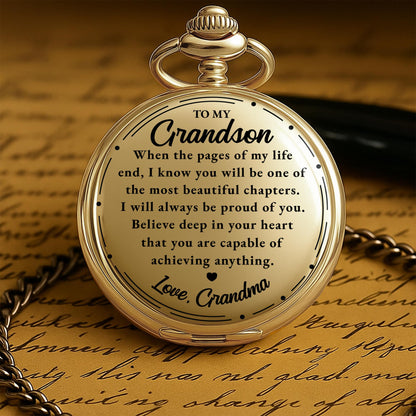 To My Grandson, Believe Deep In Your Heart