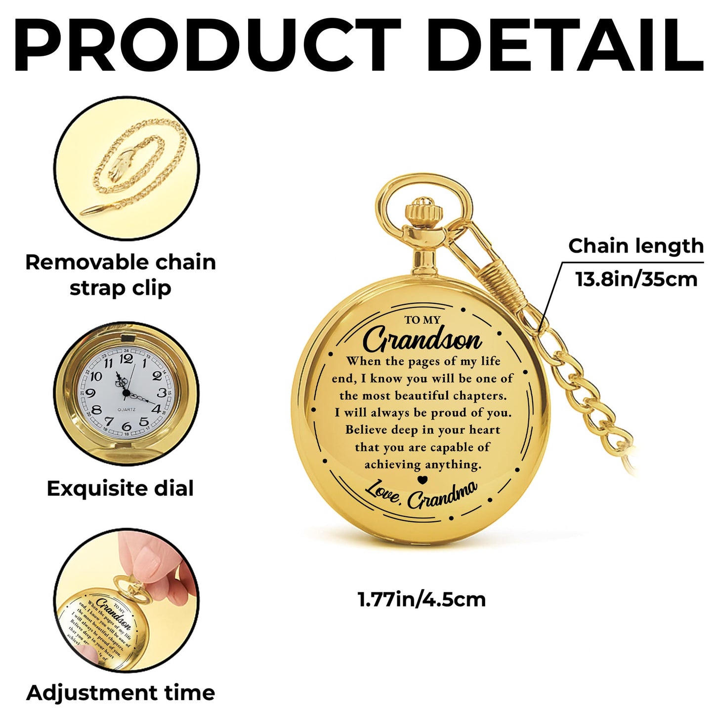 To My Grandson, Believe Deep In Your Heart