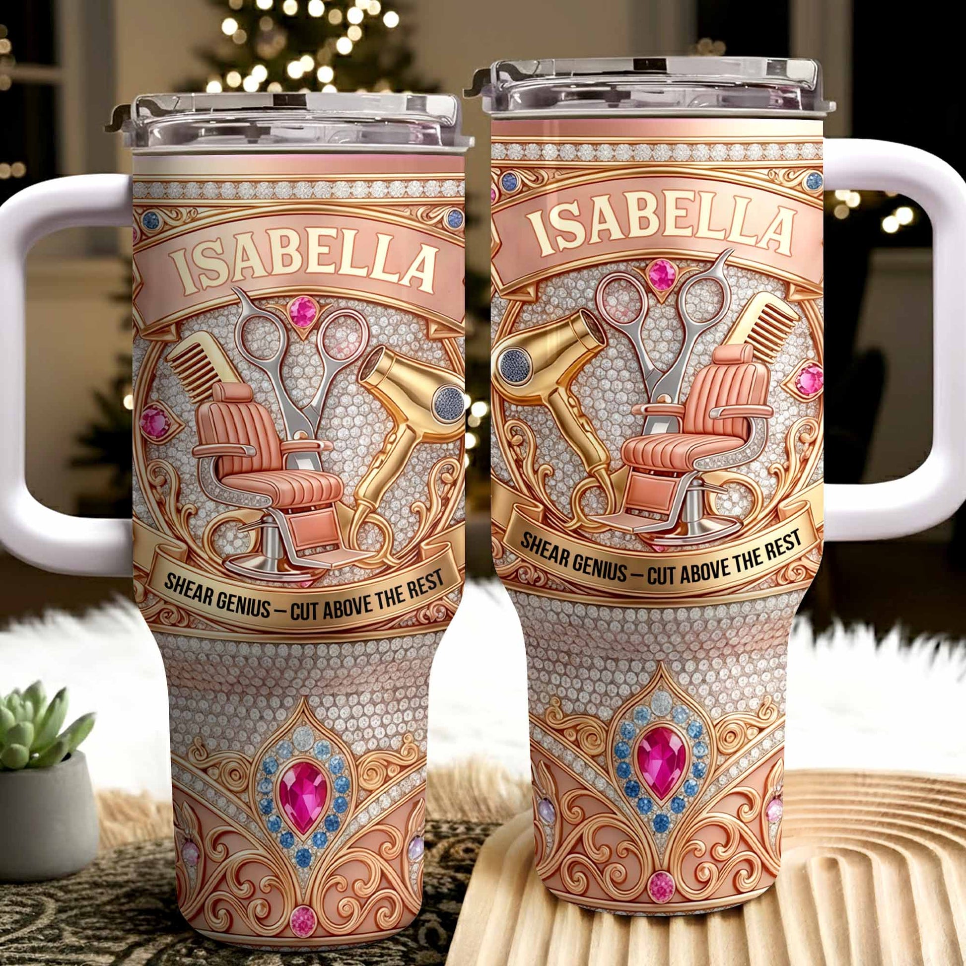 Shear Genius Cut Above The Rest Scissors Hair Dryer Gems