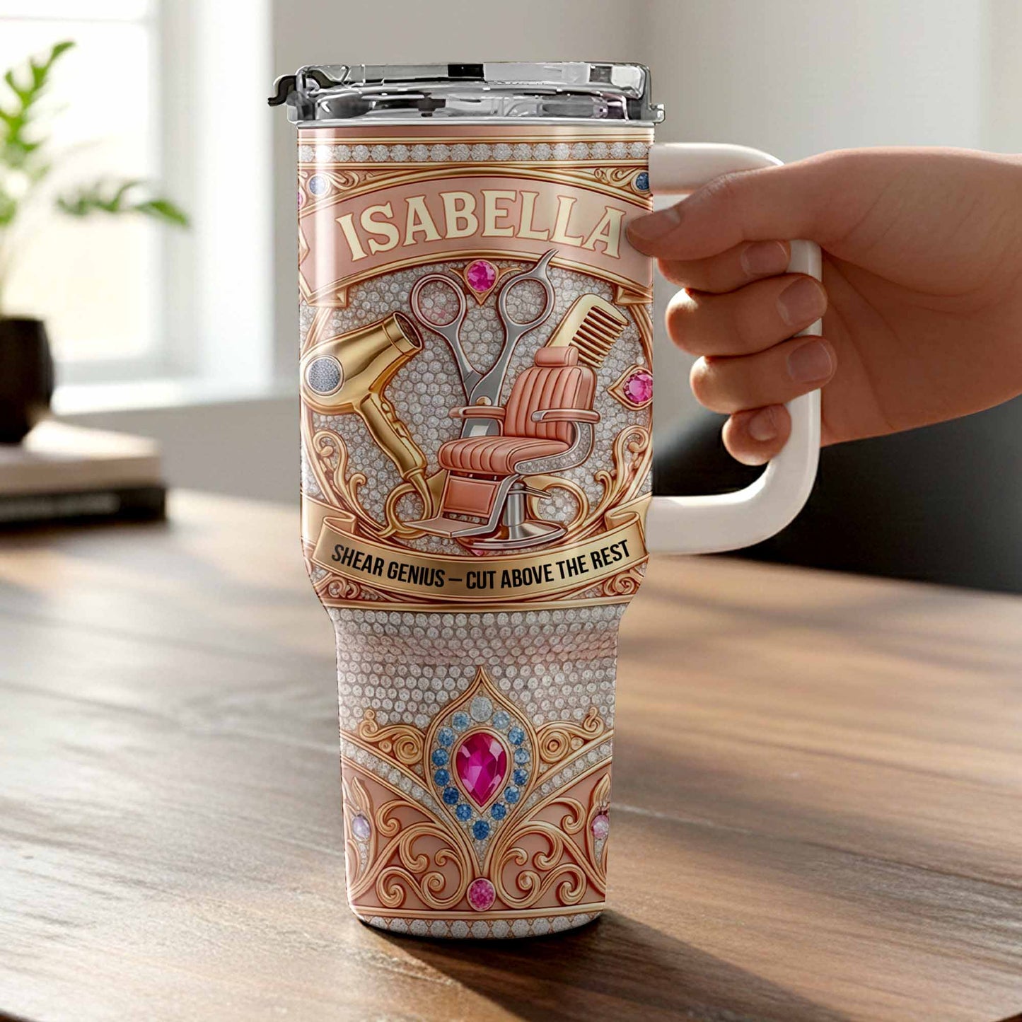 Shear Genius Cut Above The Rest Scissors Hair Dryer Gems