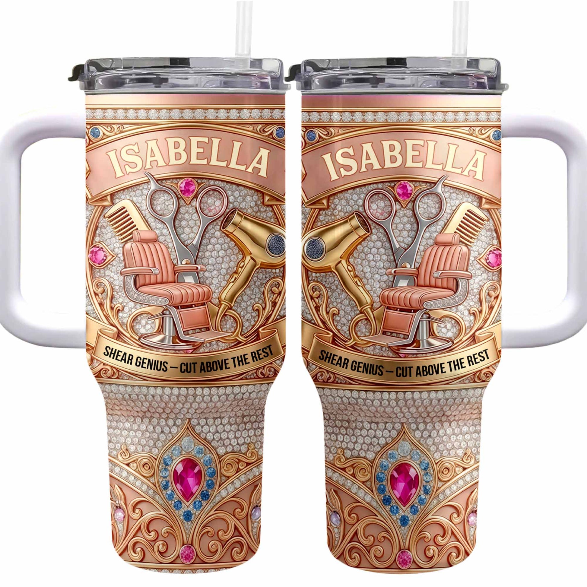 Shear Genius Cut Above The Rest Scissors Hair Dryer Gems