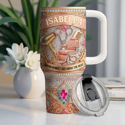 Shear Genius Cut Above The Rest Scissors Hair Dryer Gems