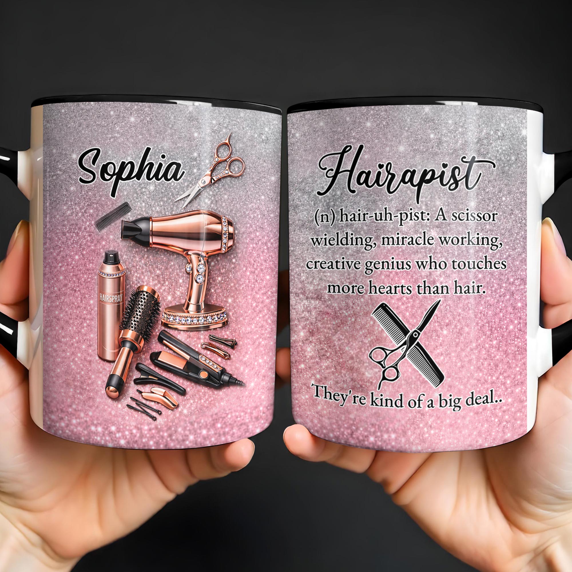 Professional Stylist Talent And Sparkle Mug, Personalized Mug, Gift For ...