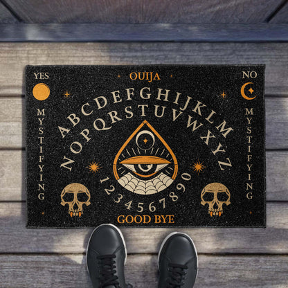 Ouija Mystifying Oracle Good Bye Skull And Eye Design