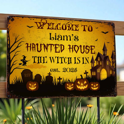 Welcome To Haunted House, The Witch Is In