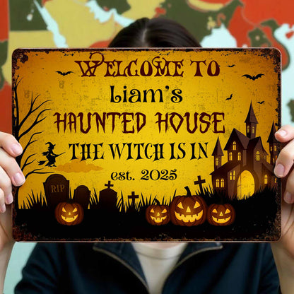 Welcome To Haunted House, The Witch Is In