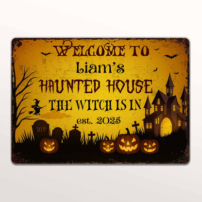 Welcome To Haunted House, The Witch Is In