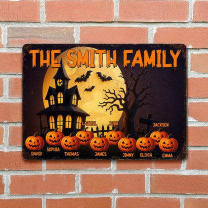 Celebrate Halloween With A Personalized Haunted House And Bats