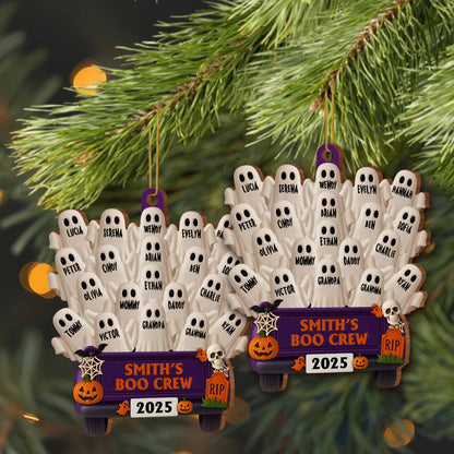 Smith's Boo Crew with Ghosts and Halloween Bus