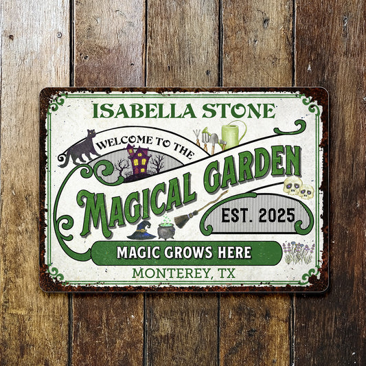 Welcome To The Magical Garden, Magic Grows Here