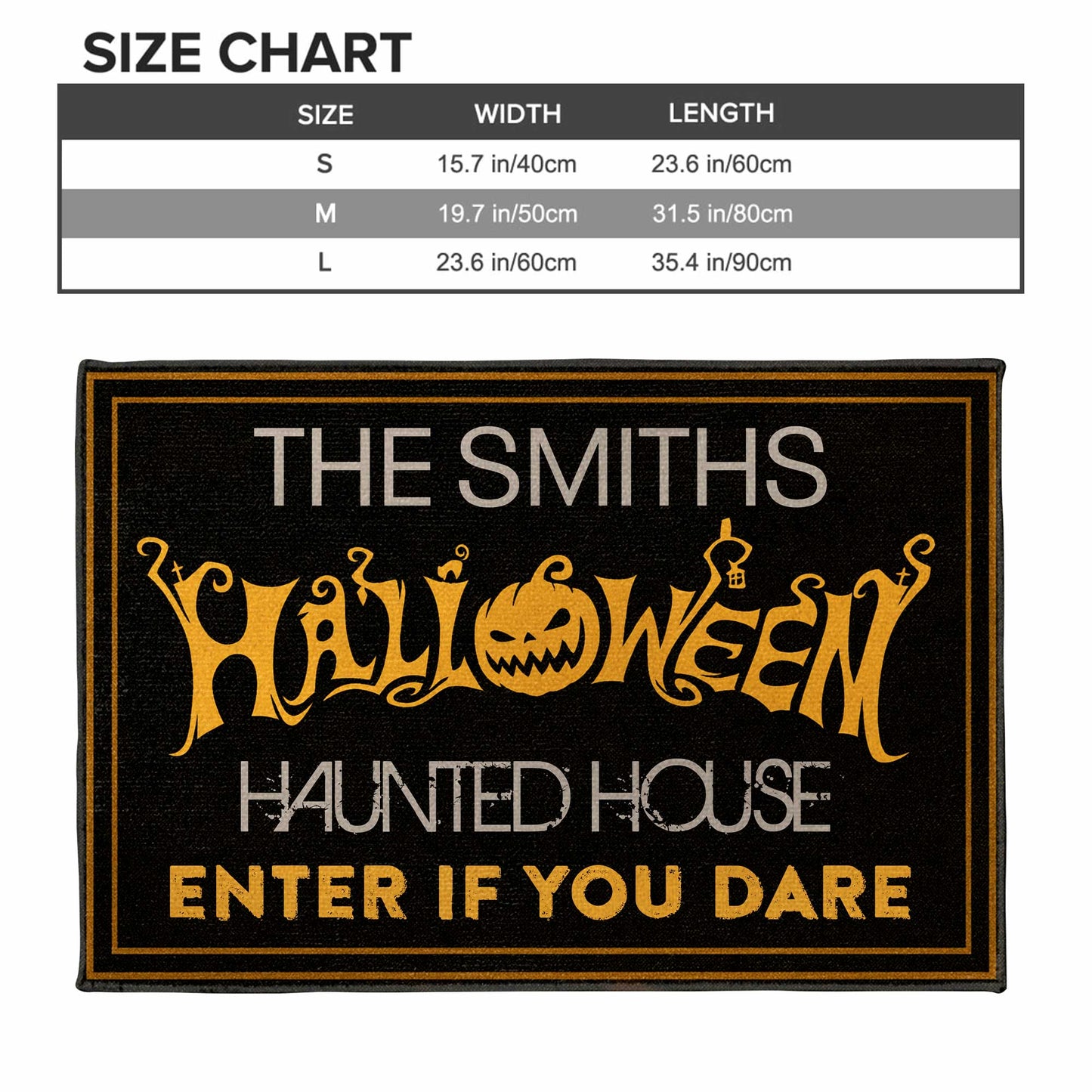 Halloween Haunted House Enter If You Dare Pumpkin Lantern