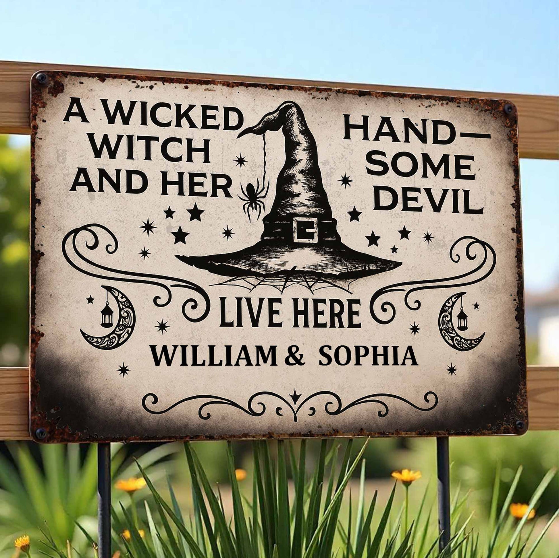 A Wicked Witch And Her Handsome Devil Home Decor