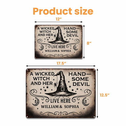 A Wicked Witch And Her Handsome Devil Home Decor