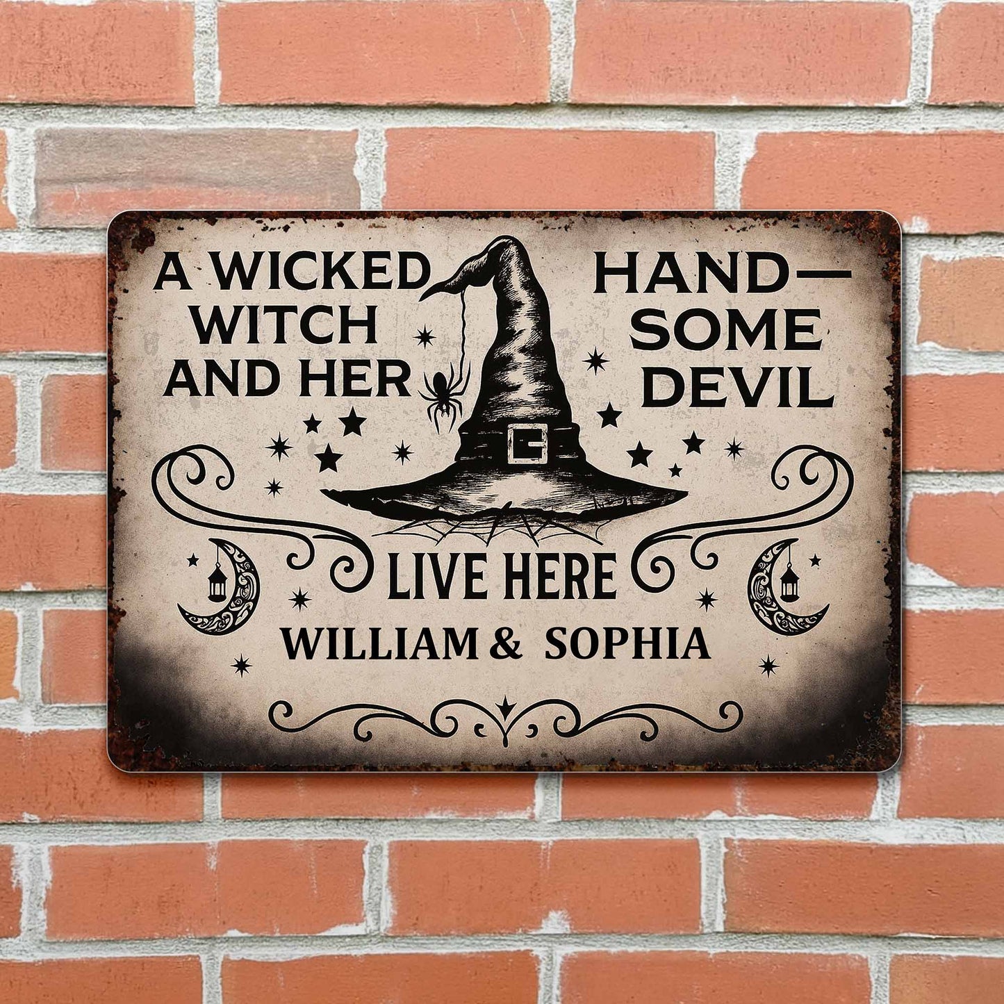 A Wicked Witch And Her Handsome Devil Home Decor