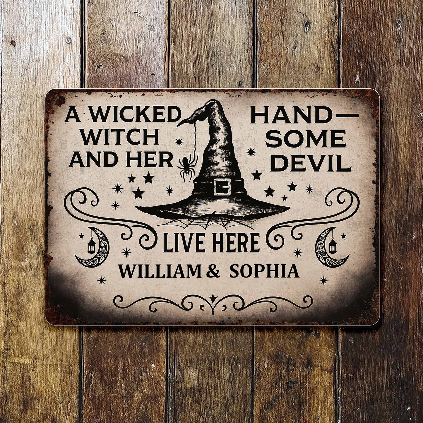 A Wicked Witch And Her Handsome Devil Home Decor
