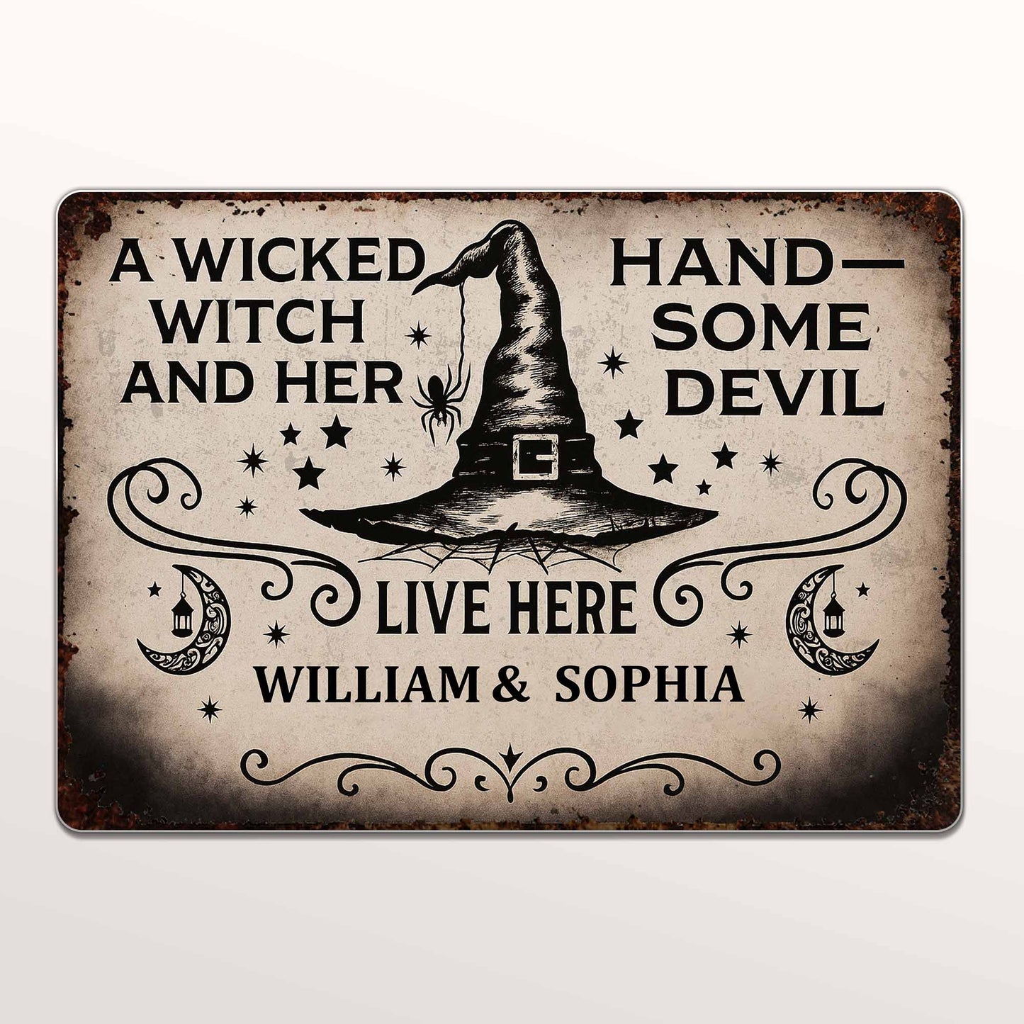 A Wicked Witch And Her Handsome Devil Home Decor