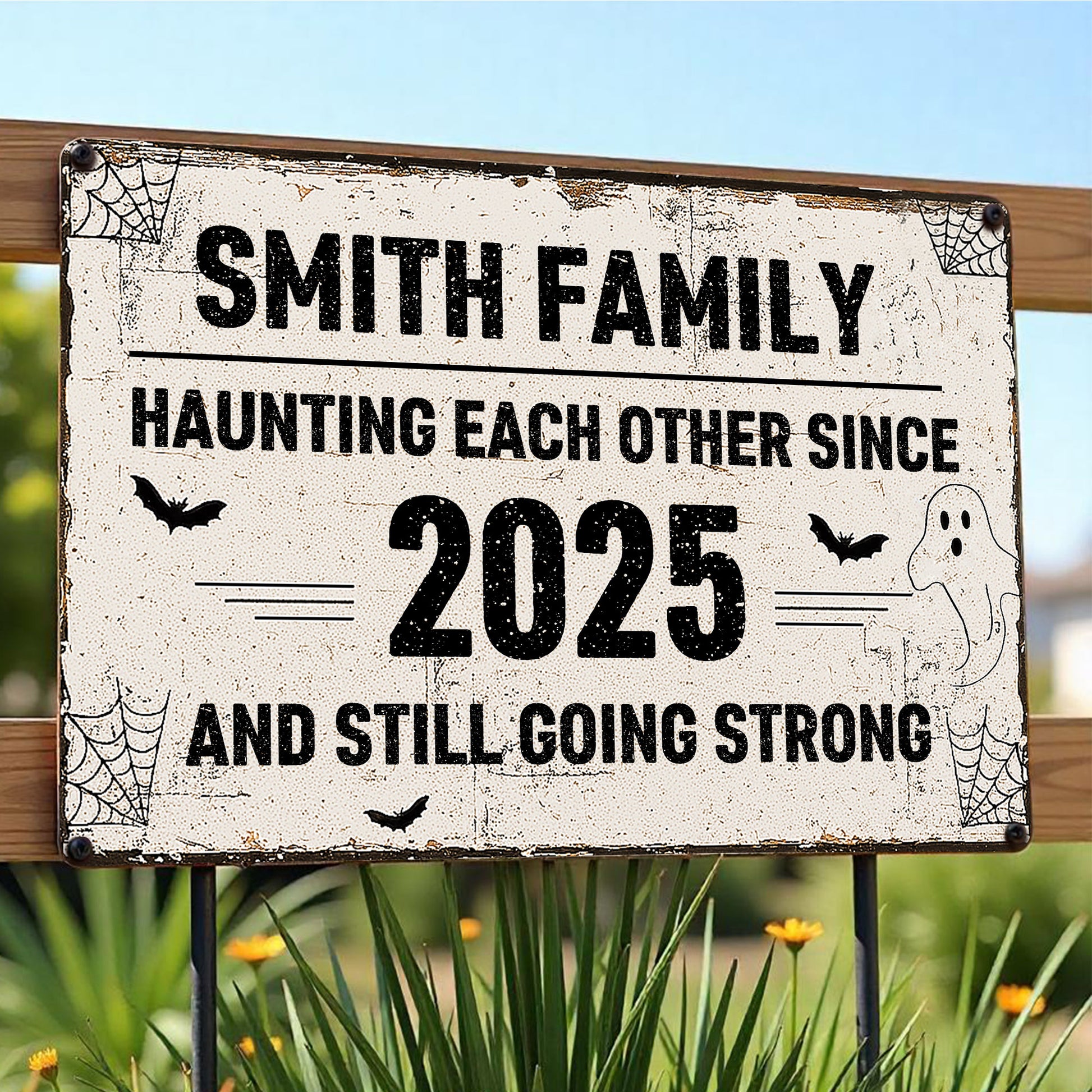 Haunting Each Other Since [Your Year], Bat Ghost Spider Web