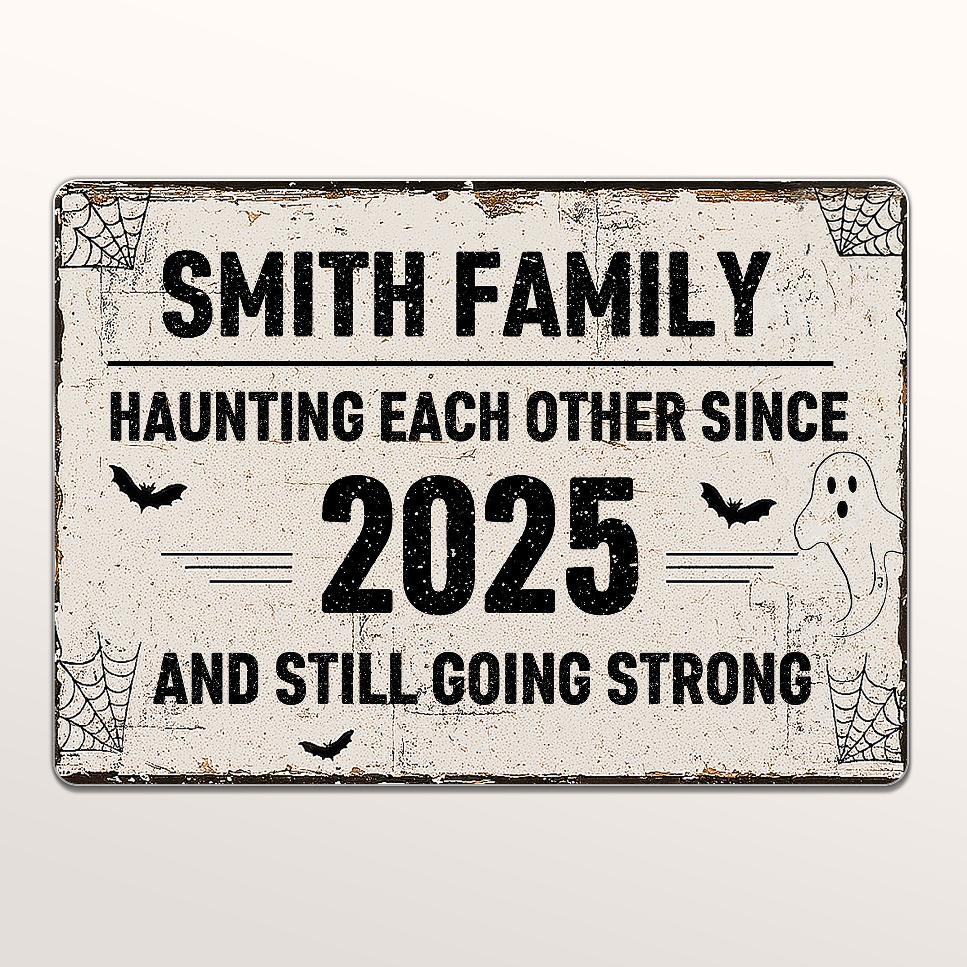 Haunting Each Other Since [Your Year], Bat Ghost Spider Web