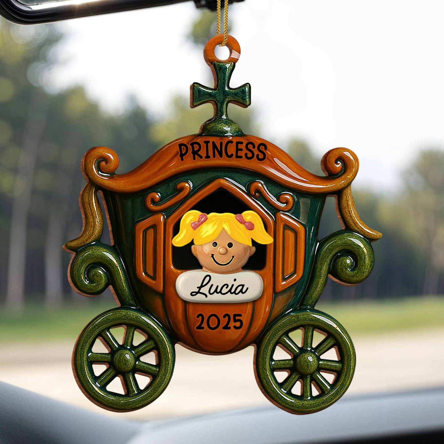 Princess Carriage Ornament