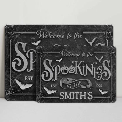 Welcome To The Spookiness With Bats And Pumpkins