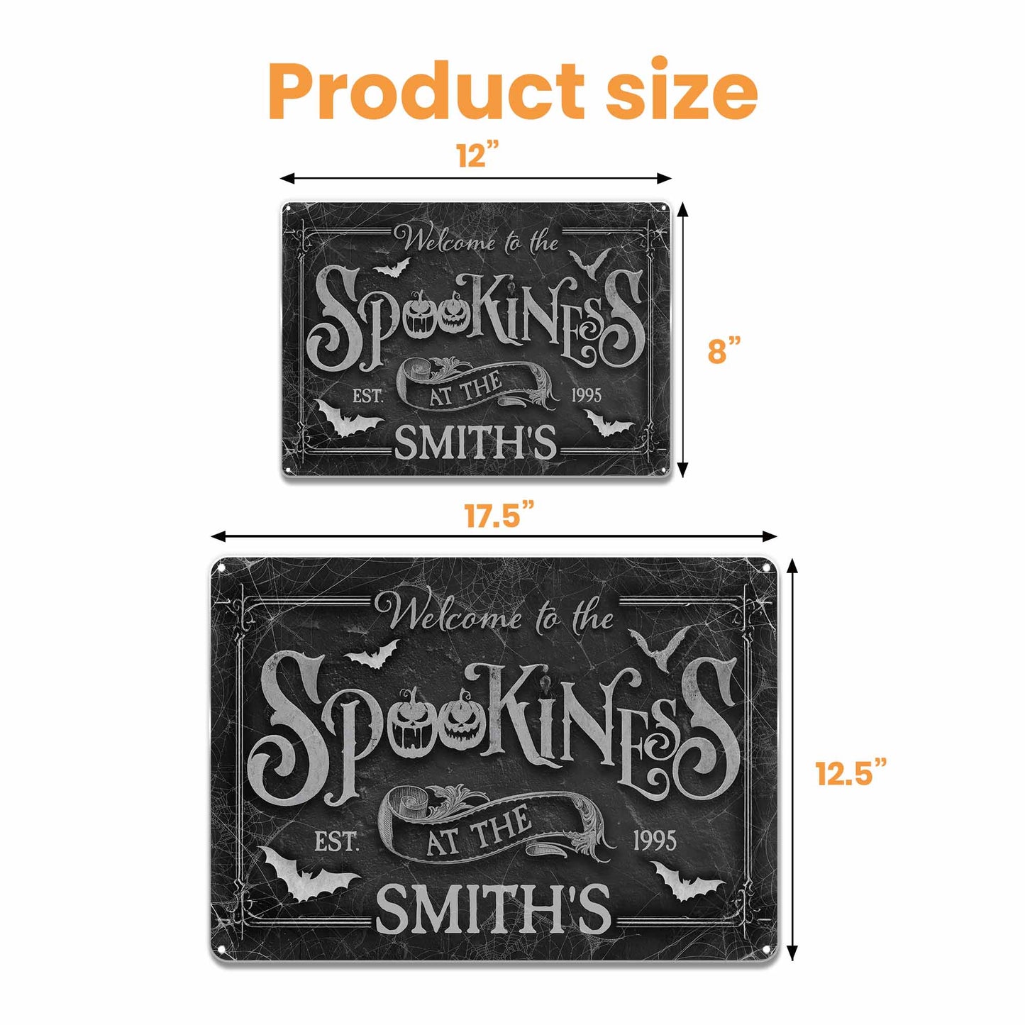 Welcome To The Spookiness With Bats And Pumpkins