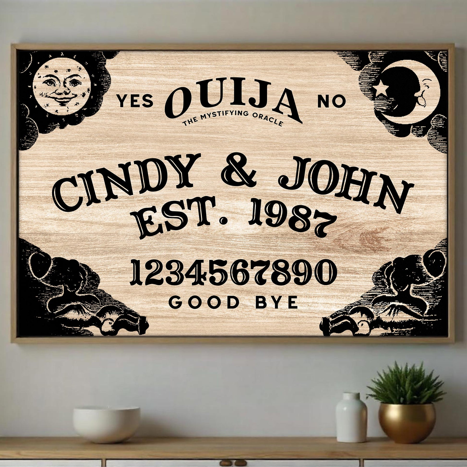 The Mystifying Oracle With Moon Phases and Sun Moon Faces