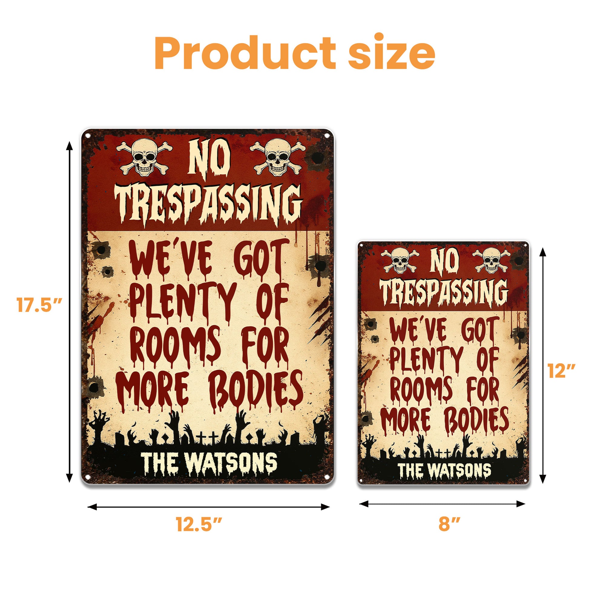 No Trespassing We've Got Plenty Of Rooms For More Bodies