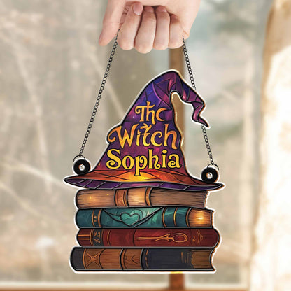 The Witch [Name], Books And Witch Hat Design