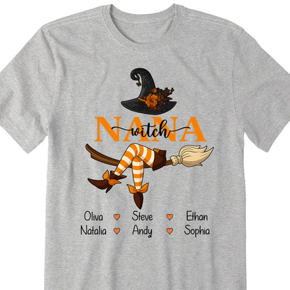 Customizable Witch Hat and Broom Design