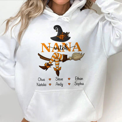 Customizable Witch Hat and Broom Design