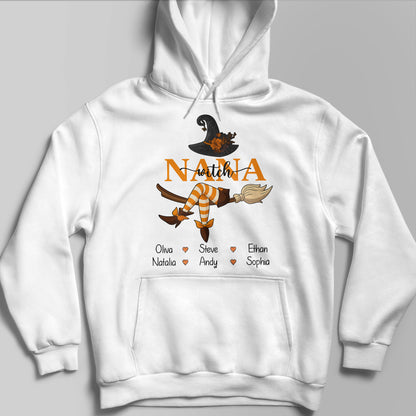 Customizable Witch Hat and Broom Design