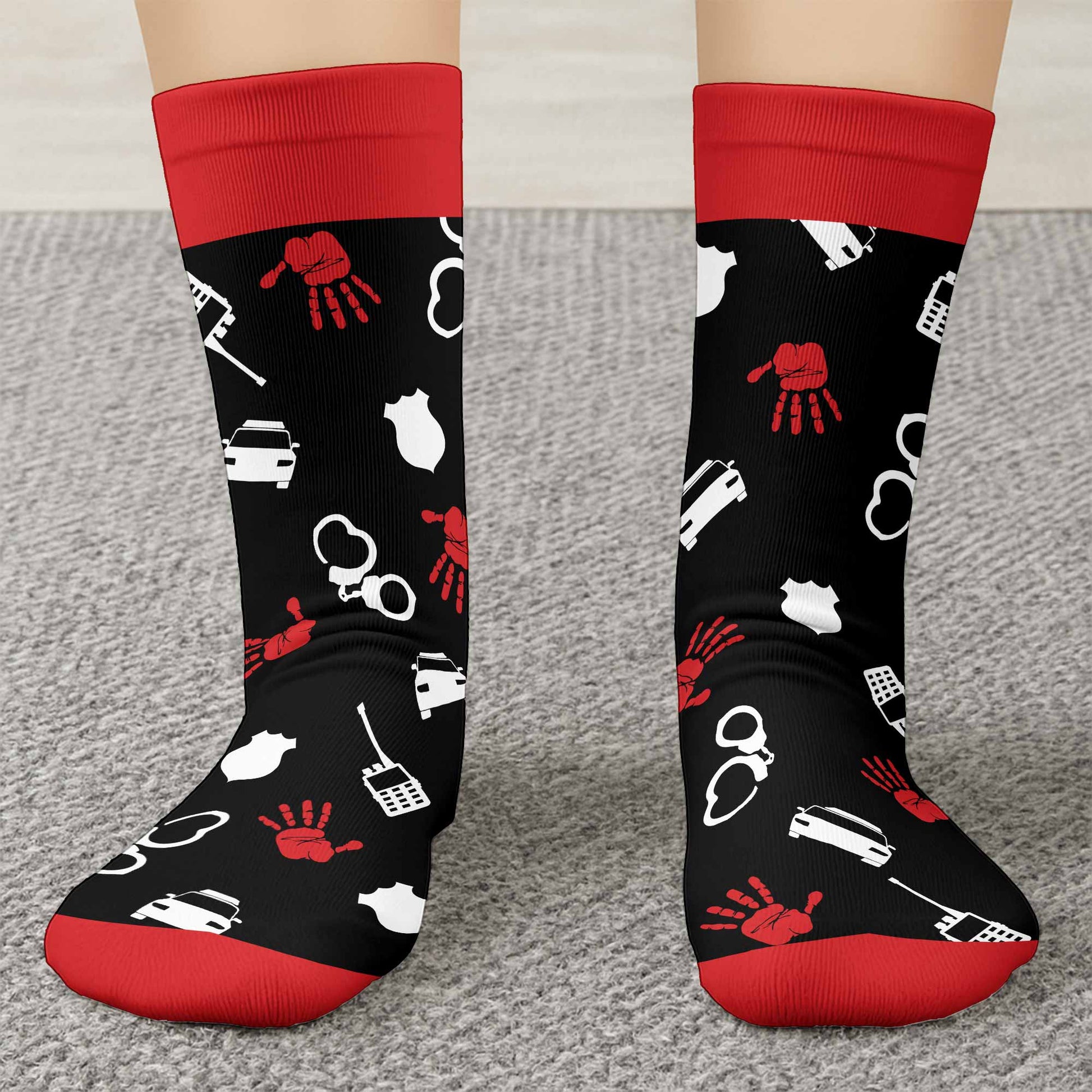 Criminal Minds, Handcuffs and Blood Design