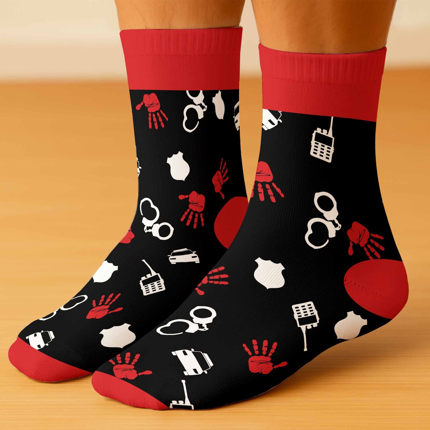 Criminal Minds, Handcuffs and Blood Design