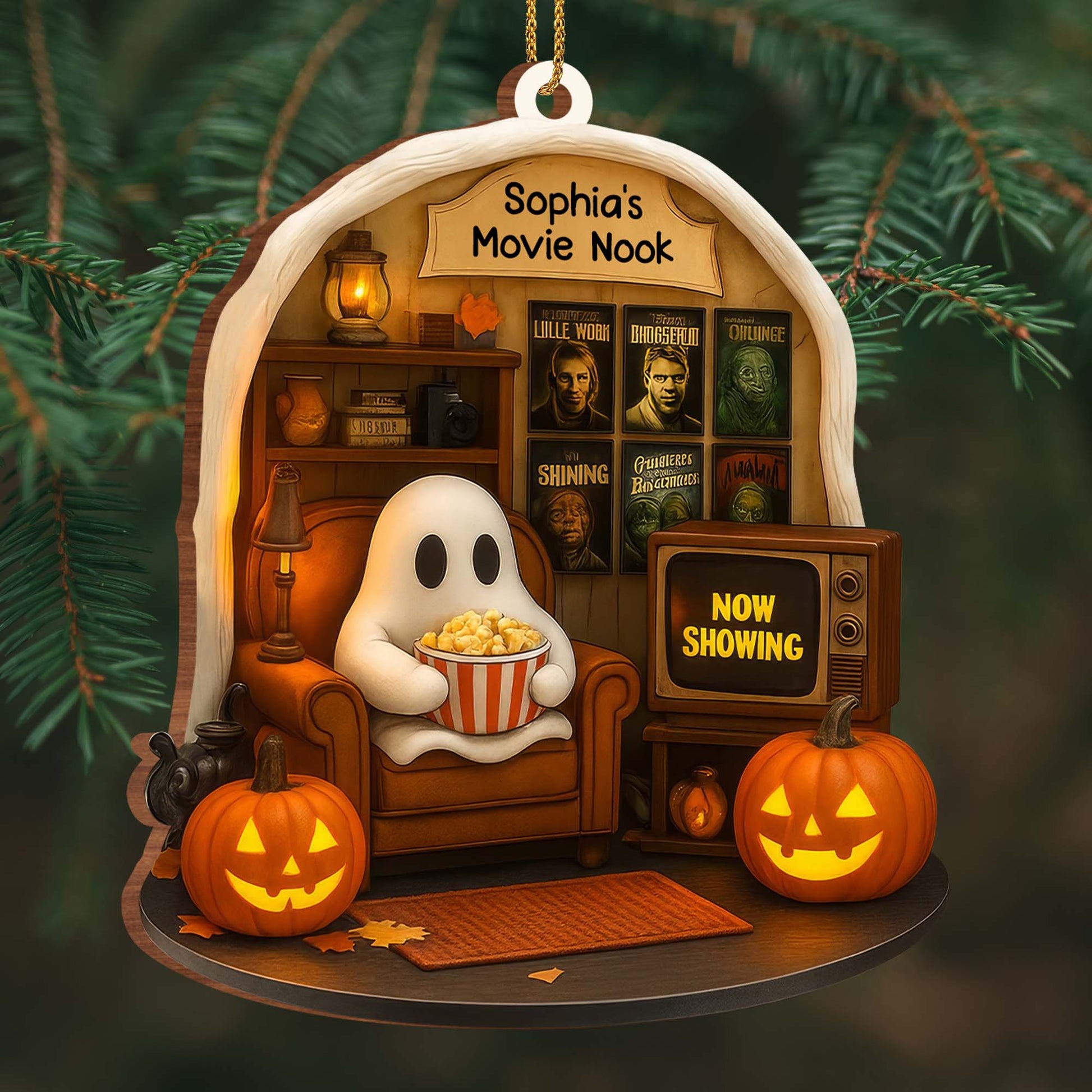 Create A Cozy Spooky Corner With A Halloween Movie Nook