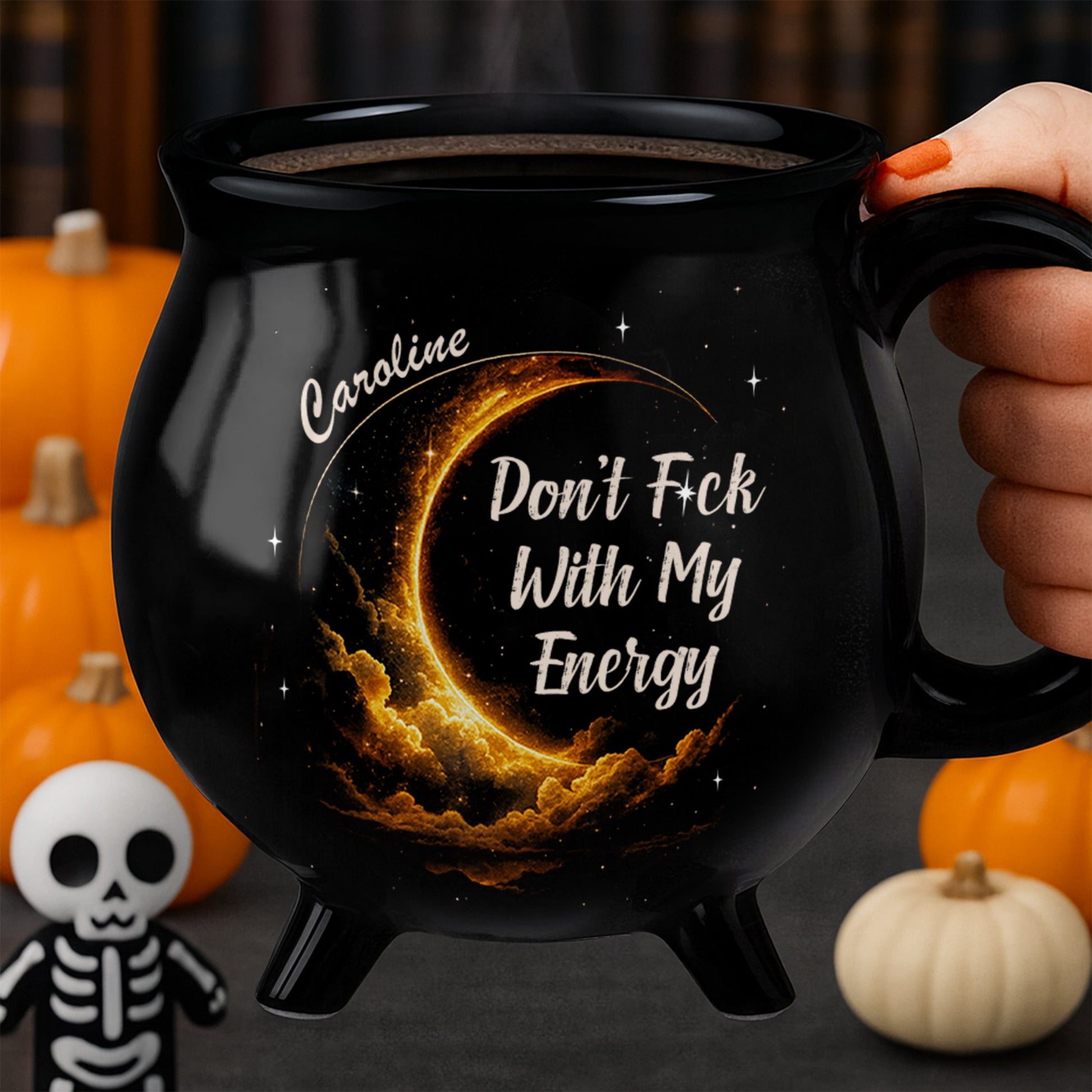 Don't F*ck With My Energy Celestial Coffee Mug Design