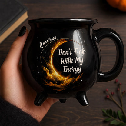 Don't F*ck With My Energy Celestial Coffee Mug Design
