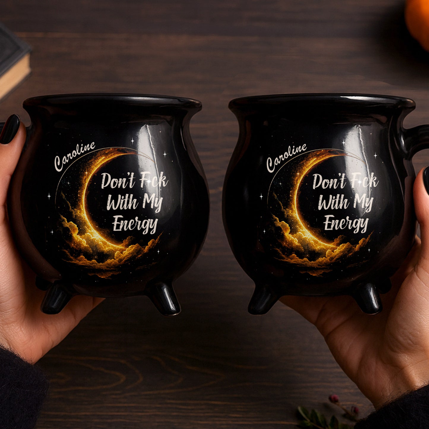 Don't F*ck With My Energy Celestial Coffee Mug Design