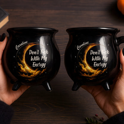Don't F*ck With My Energy Celestial Coffee Mug Design