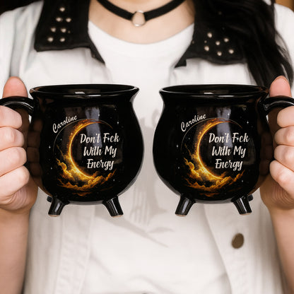 Don't F*ck With My Energy Celestial Coffee Mug Design