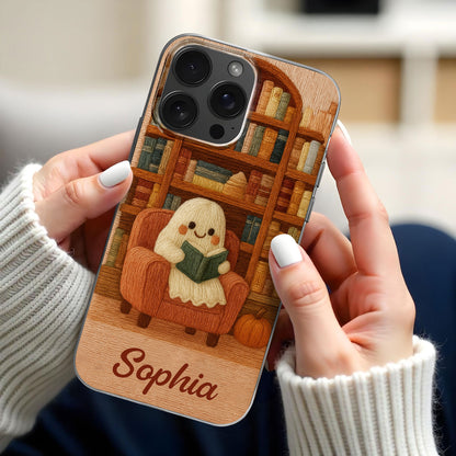 Cozy Reading Nook With Books and Reading Dog