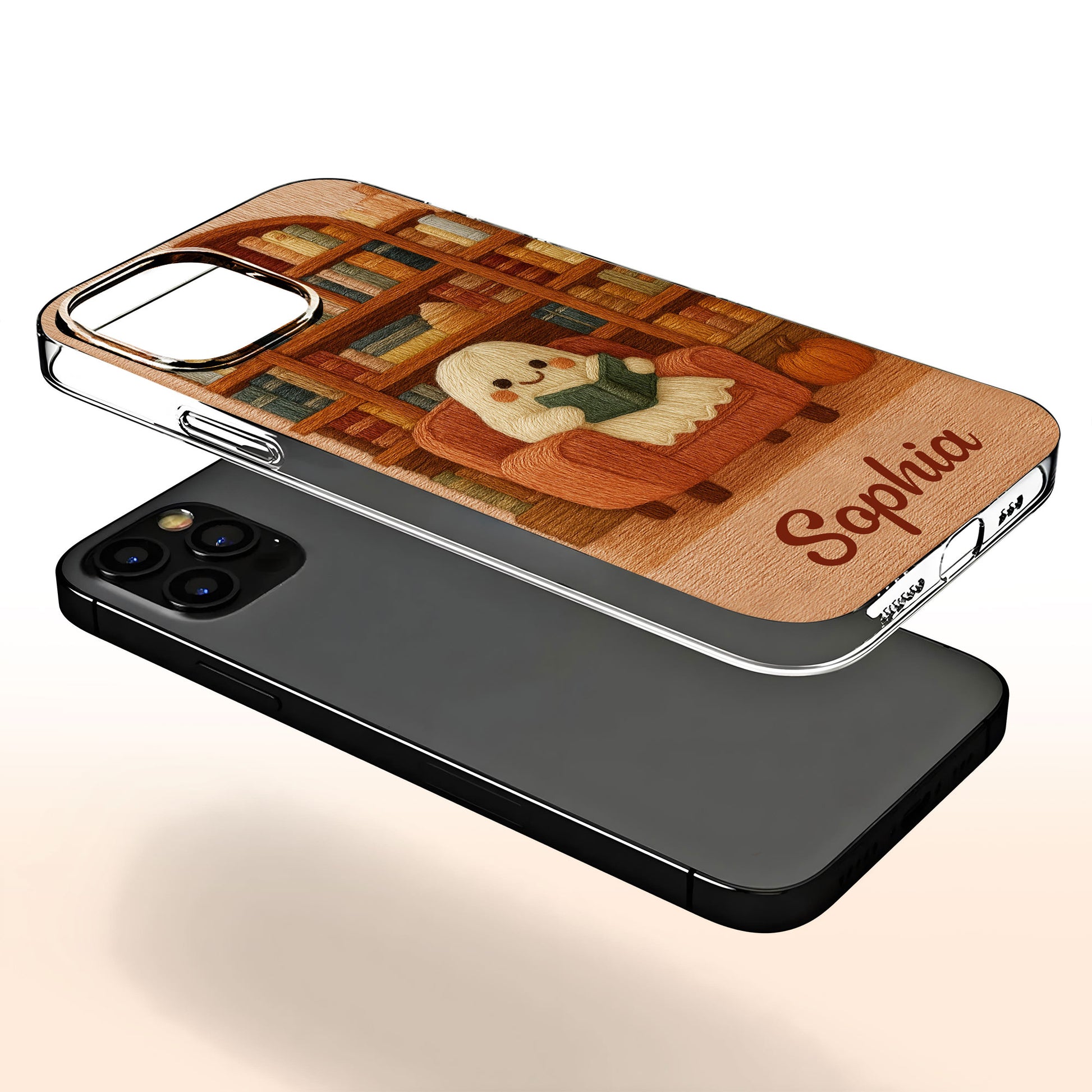 Cozy Reading Nook With Books and Reading Dog