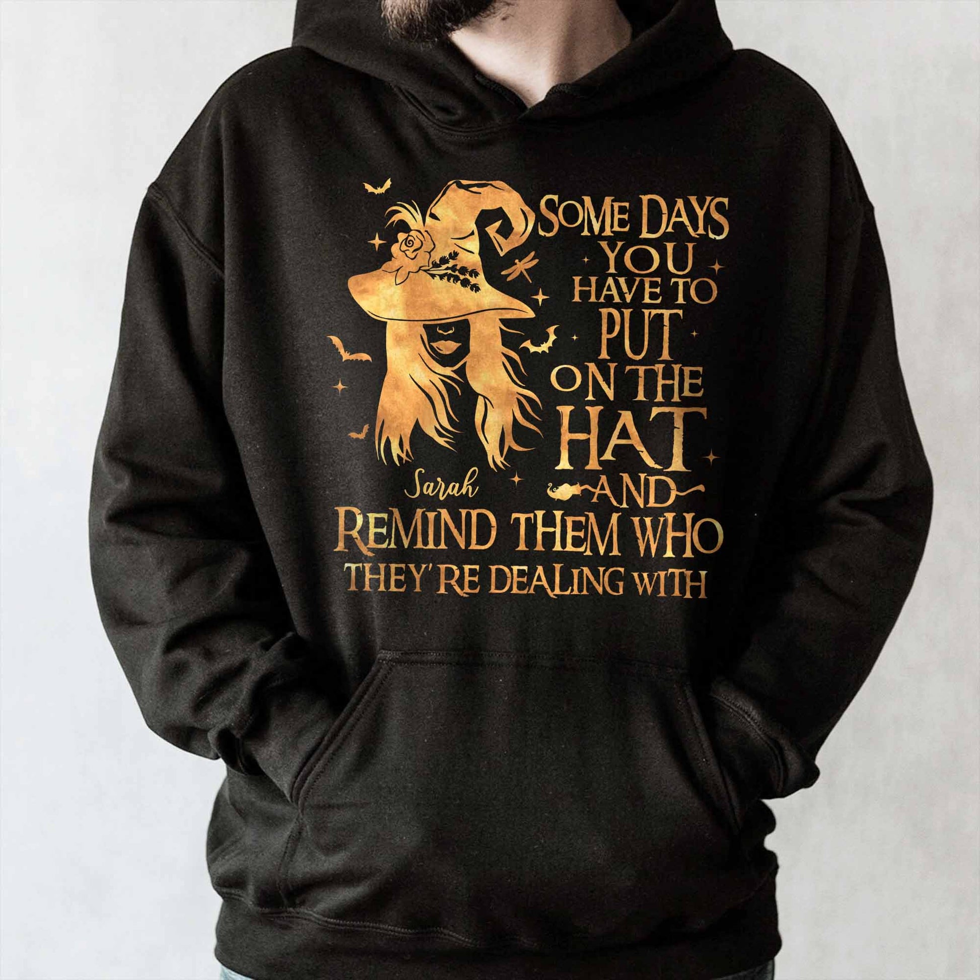 Some Days You Have To Put On The Hat And Remind Them Who They're Dealing With