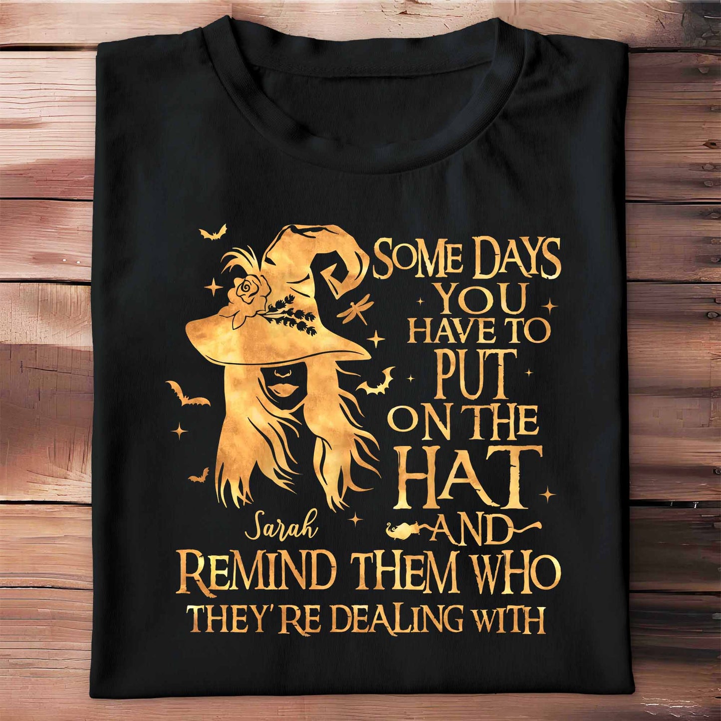 Some Days You Have To Put On The Hat And Remind Them Who They're Dealing With